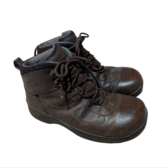 DREW Rockford Brown Work Boots size 10 Hiking Workwear Gorpcore - Picture 2 of 9